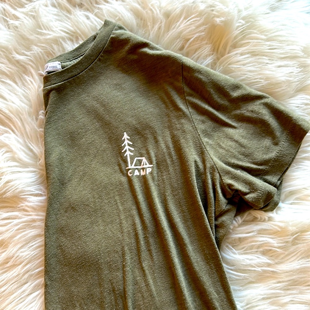 Green Camp Brand T shirt
